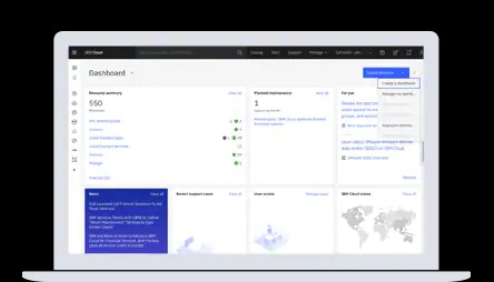 IBM Cloud 대시보드의 스크린샷.jpg