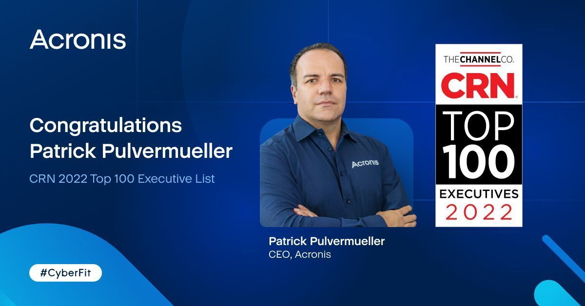 아크로니스 CEO, CRN 2022 리더 선정.jpg