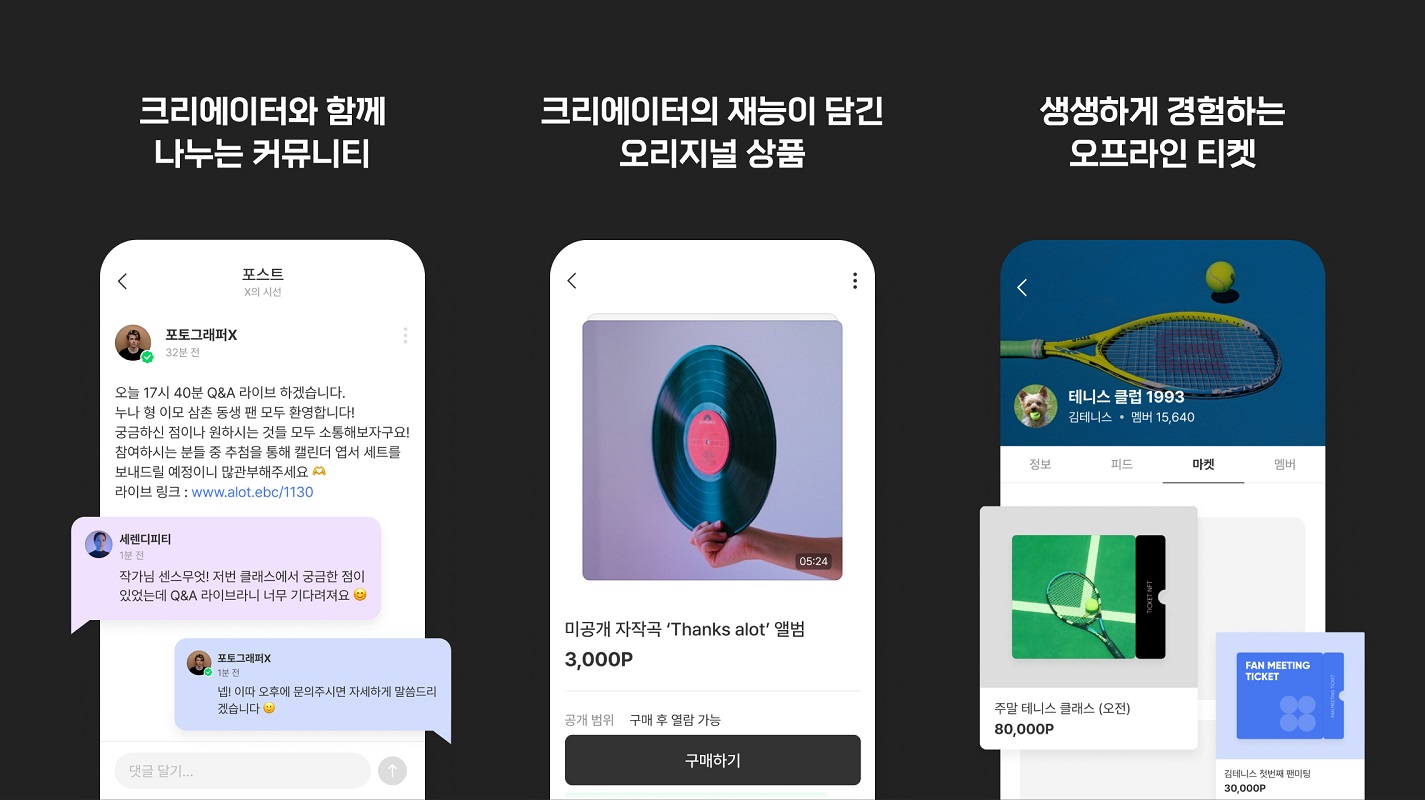 엔터프라이즈블록체인, 크리에이터와 팬이 함께 성장하는 커뮤니티 마켓 ',어랏(A lot)', 출시_3.jpg