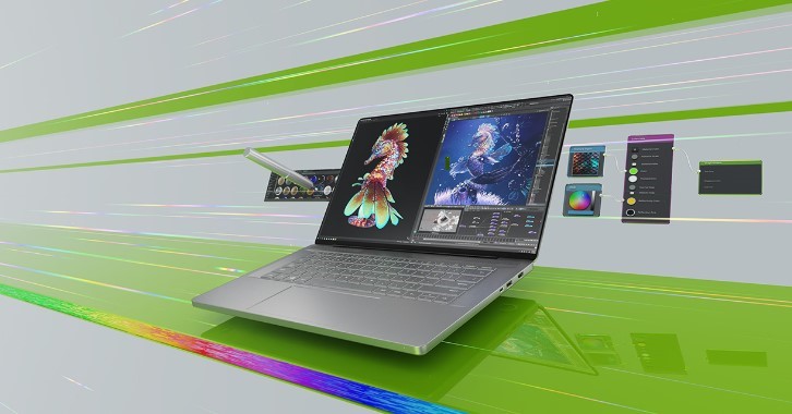 엔비디아, RTX 40 시리즈 스튜디오 노트북과 옴니버스로 AI 기반 콘텐츠 제작 가속화 (2).jpg