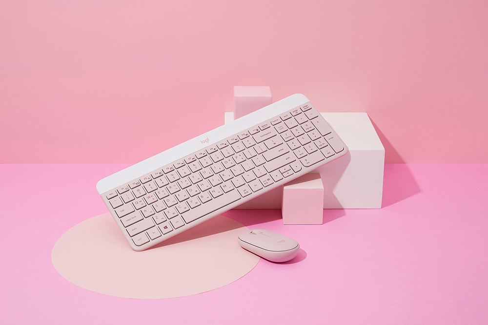 로지텍 ',MK470 로즈', 슬림 무선 키보드 · 마우스 콤보.jpg
