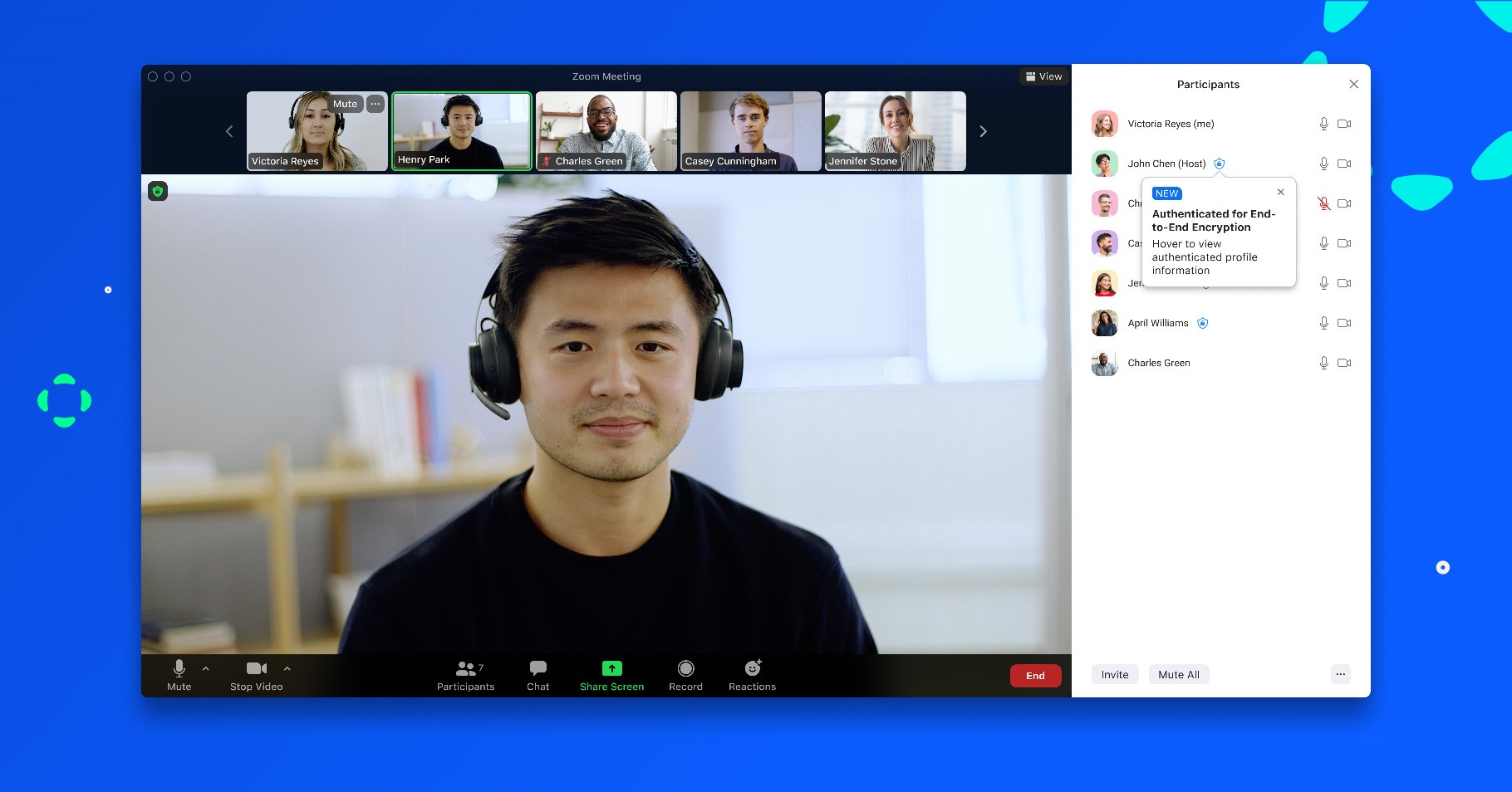 줌, ‘옥타 엔드 투 엔드 암호화 인증’ 도입…“화상회의에서 참여자 신원 관리 가능.jpg