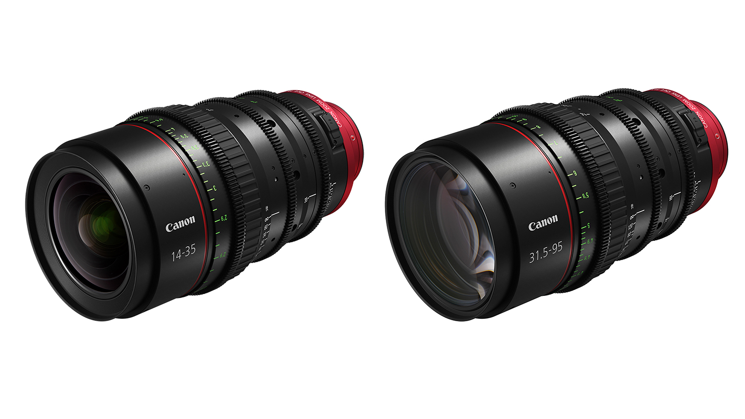 시네마 촬영용 ‘플렉스 줌 렌즈', 2종 CN-E14-35mm T1.7 L S,SP(좌) & CN-E31.5-95mm T1.7 L S,SP(우).jpg
