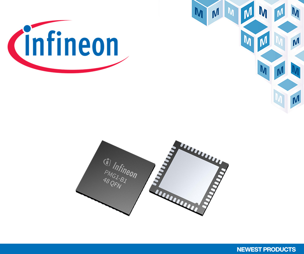 마우저, 휴대용 전자 기기용 인피니언 「EZ-PD PMG1-B1」 MCU 공급.jpg