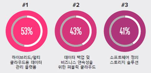 아시아 태평양 지역 CIO가 선택한 데이터 스토리지 및 정보 관리 기술 우선 투자 영역.jpg