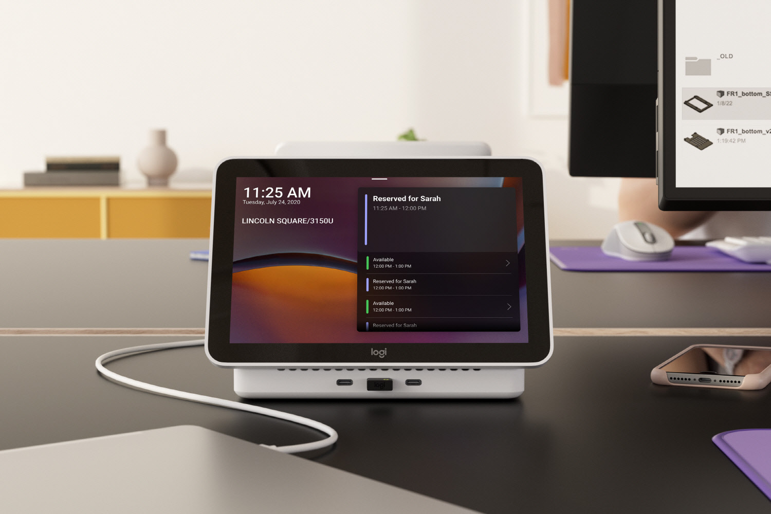 로지텍의 화상회의 올인원 도킹 스테이션 ‘로지 독 플렉스’.jpg