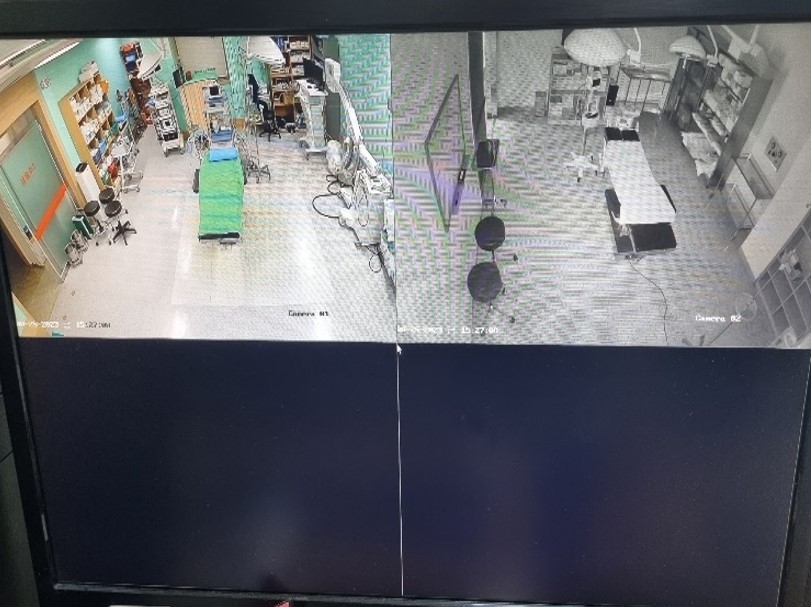광주 씨엠맘삼성병원에 설치된 하이크비전 수술실 CCTV 솔루션.JPG