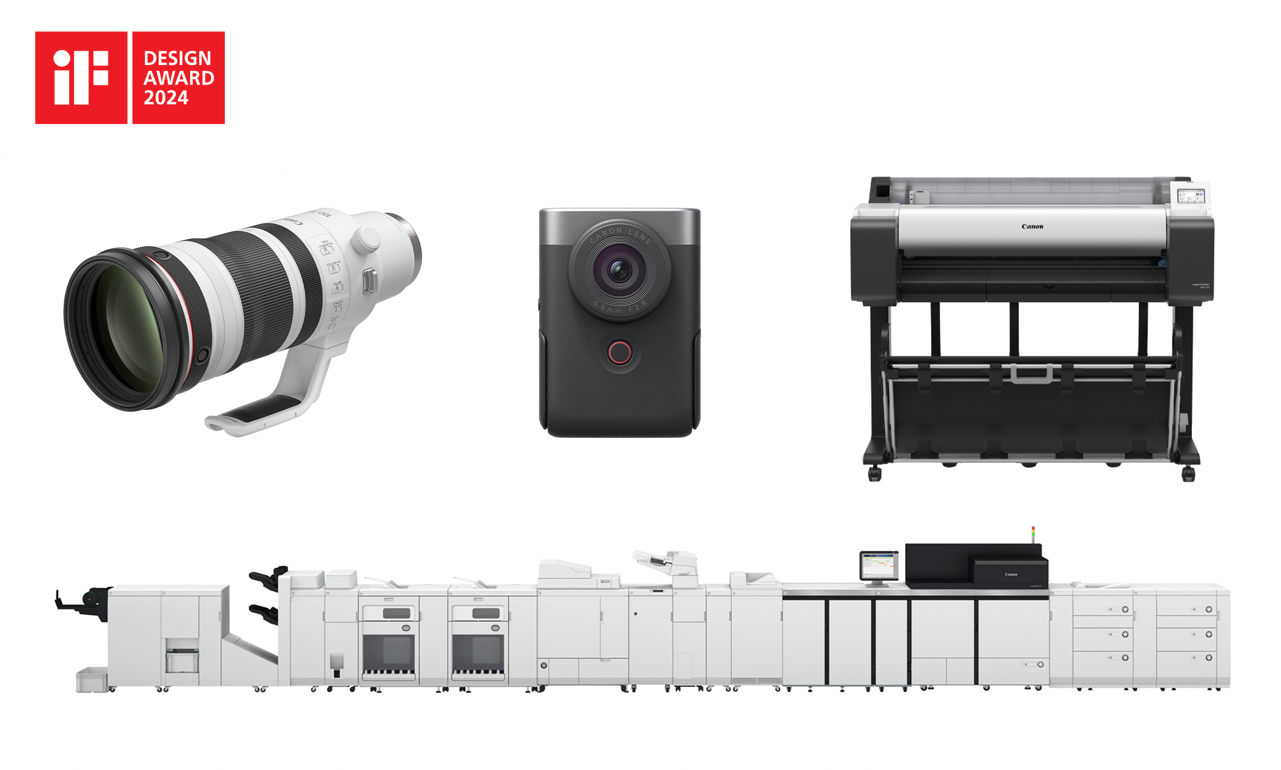 캐논, ‘2024 iF 디자인 어워드’에서 30년 연속 본상 수상.jpg
