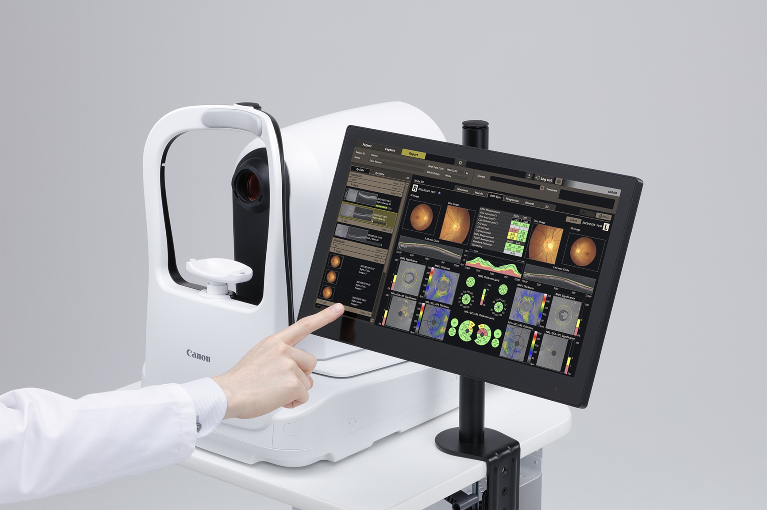 캐논코리아, 망막 검사 광간섭단층촬영 장비 「OCT-R1」 출시…“OCT와 안저카메라 결합”.jpg