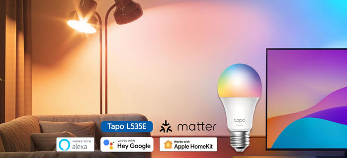 티피링크, 매터 호환 스마트 와이파이 전구 ‘Tapo L535E’ 출시.jpg