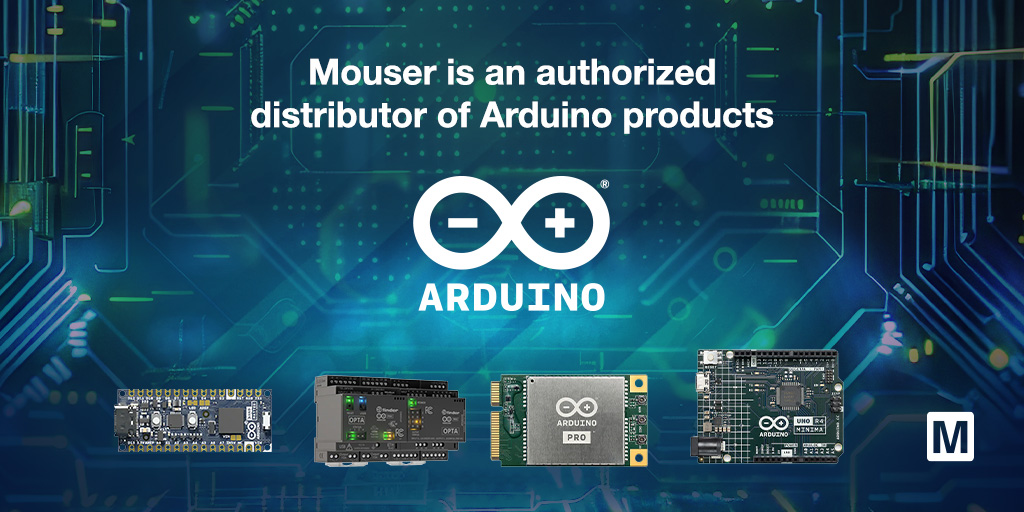 마우저, 최신 아두이노 제품과 솔루션 공급.jpg
