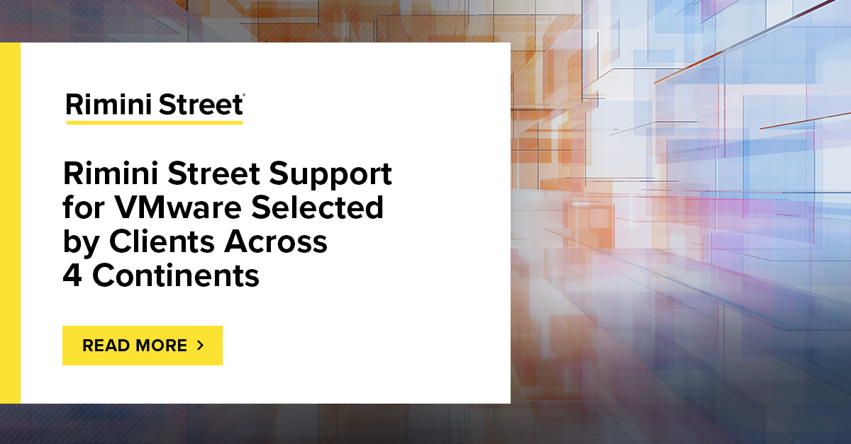 리미니스트리트, ‘VM웨어 유지보수 서비스’ 4개 대륙에서 신규 고객 확대.jpg