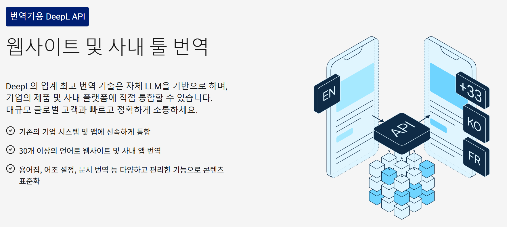 딥엘, 기업을 위한 API 솔루션 기능 강화…“차세대 LLM 모델 탑재 및 딥엘 라이트 추가”.PNG