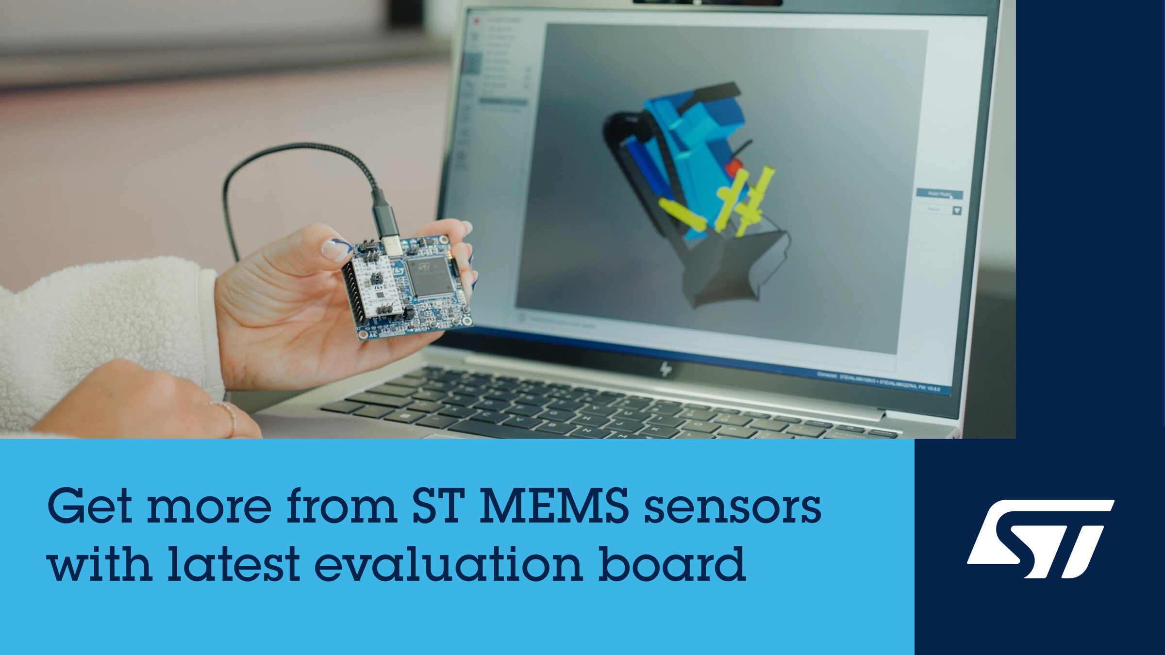 ST, 최신 센서 평가 보드 「STEVAL-MKI109D」 출시…“MEMS 센서로 유연한 개발 지원”.jpeg