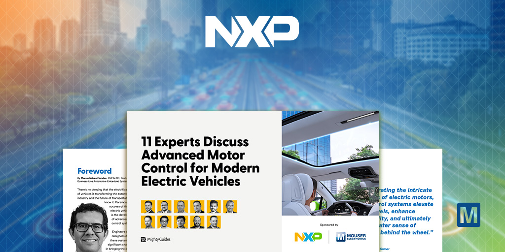 마우저-NXP, 최신 전기차를 위한 첨단 모터 제어 기술에 대한 11명의 전문가 제언 전자책 발간.jpg