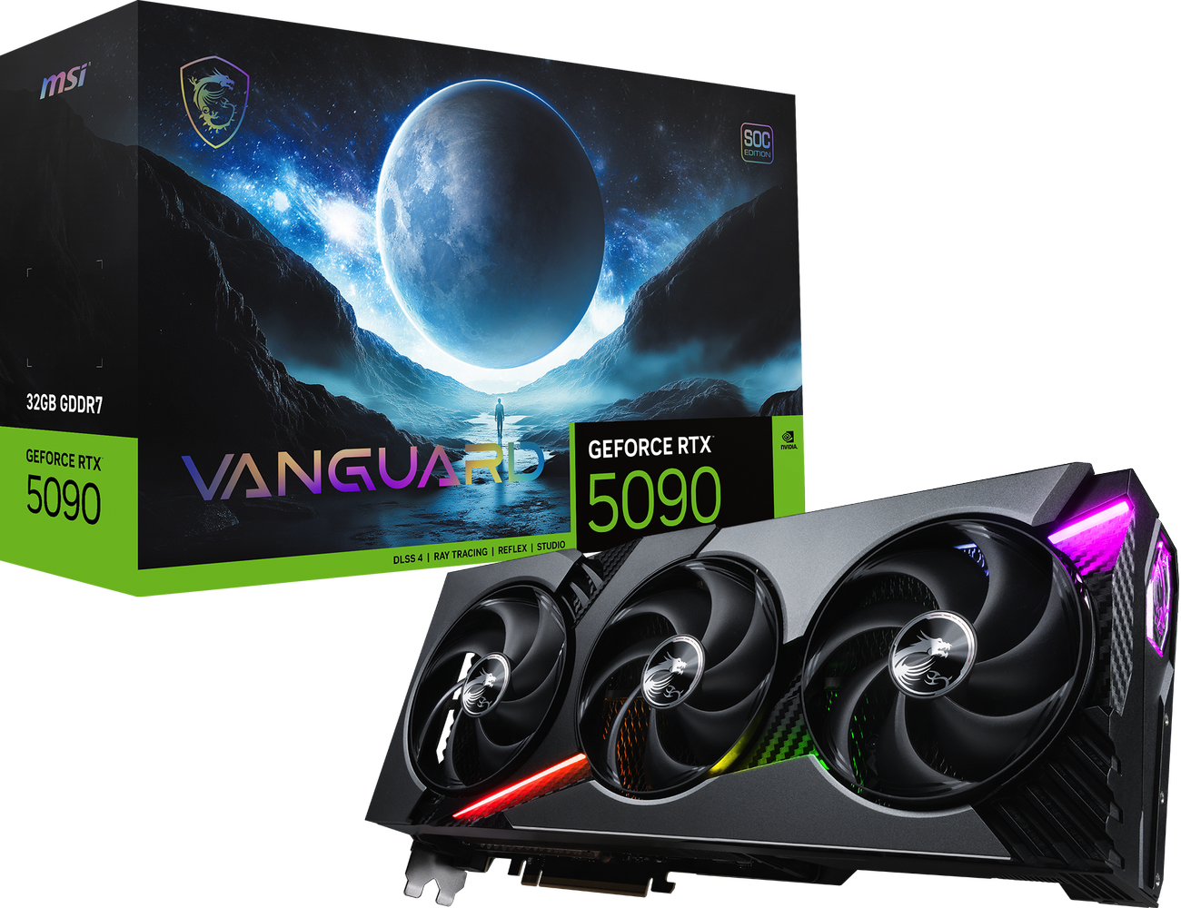 MSI, 지포스 RTX 5090 뱅가드 SOC 하이퍼프로져 출시.png