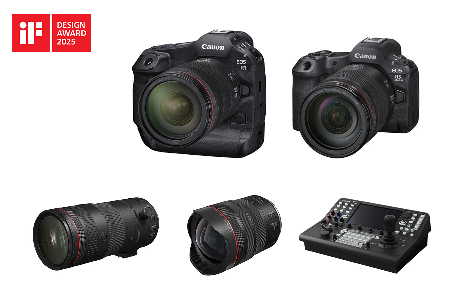 캐논, ‘2025 iF 디자인 어워드’에서 제품 분야 5건 본상 수상.jpg