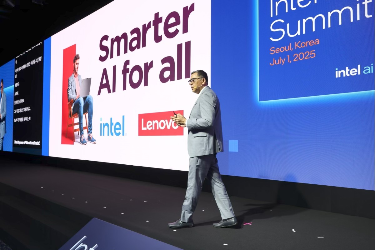 레노버, ‘인텔 AI 서밋 서울 2025’에서 AI 인프라 인사이트와 첨단 솔루션 소개.jpg