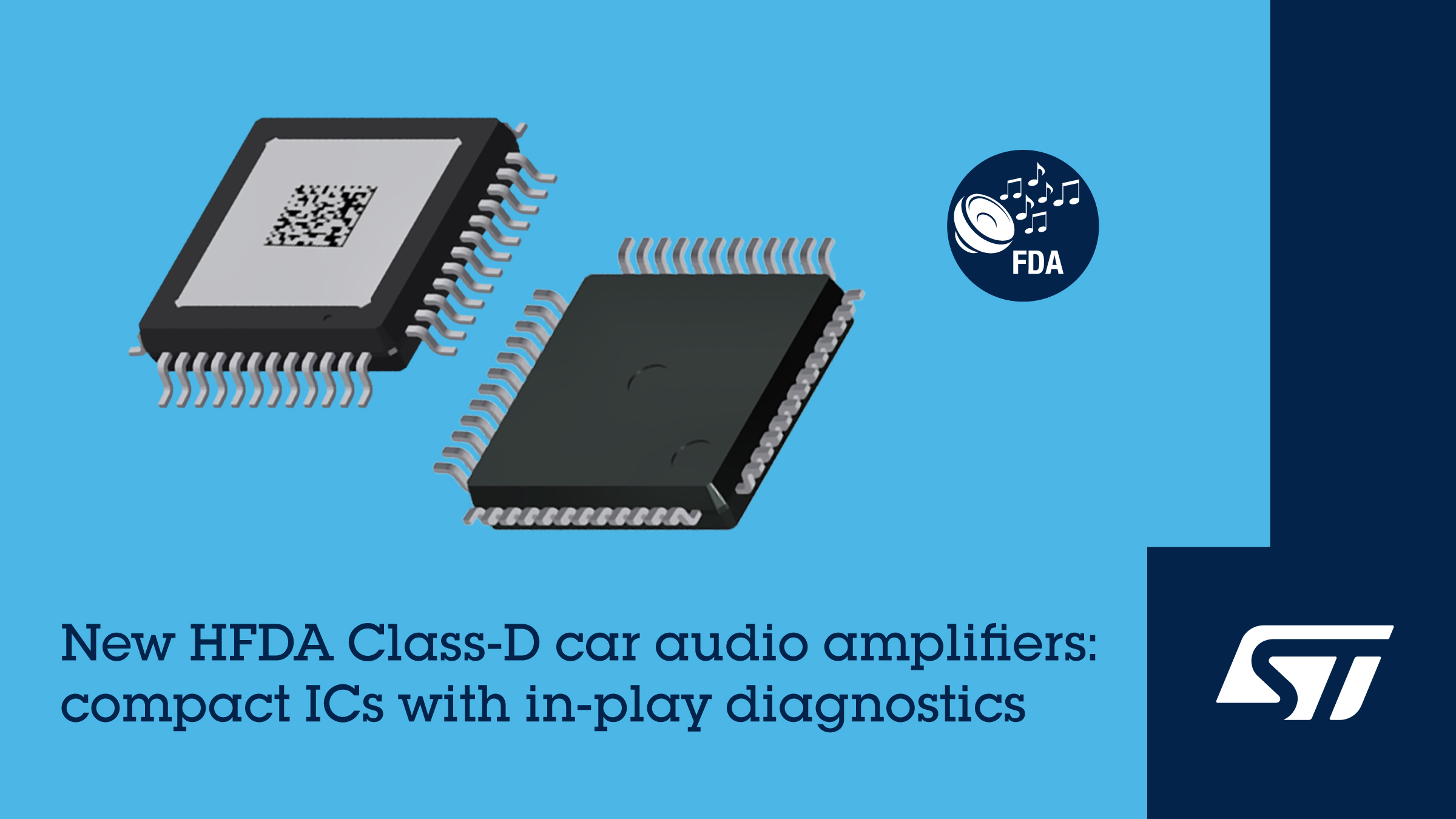 ST, 자동차용 고주파 디지털 오디오 증폭기 「HFDA80D90D」 출시…스마트 콕핏 애플리케이션 지원.jpg