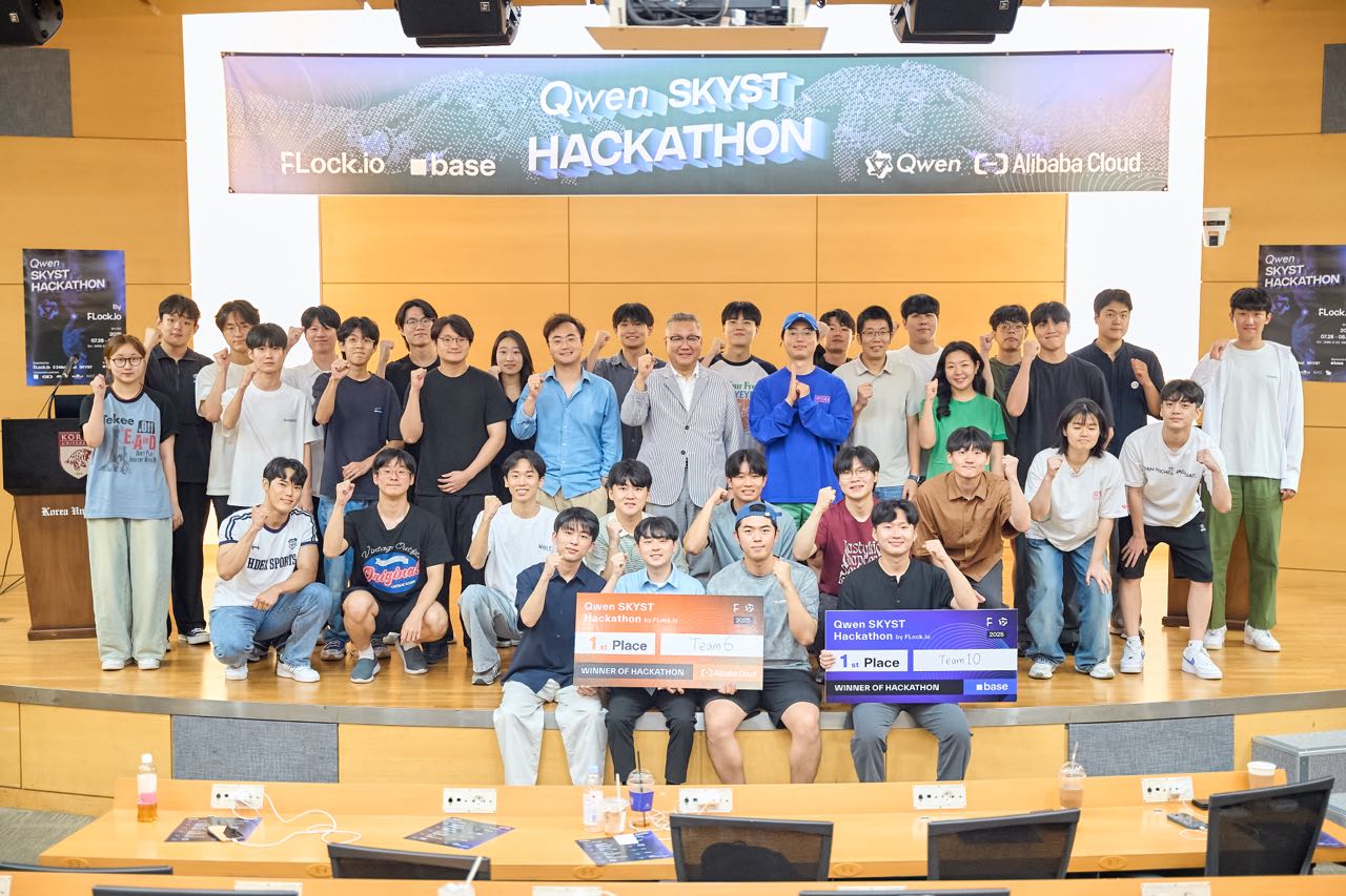 알리바바 클라우드-FLock.io, 국내 최상위 대학생 개발자 대상 AI 해커톤 개최.jpg