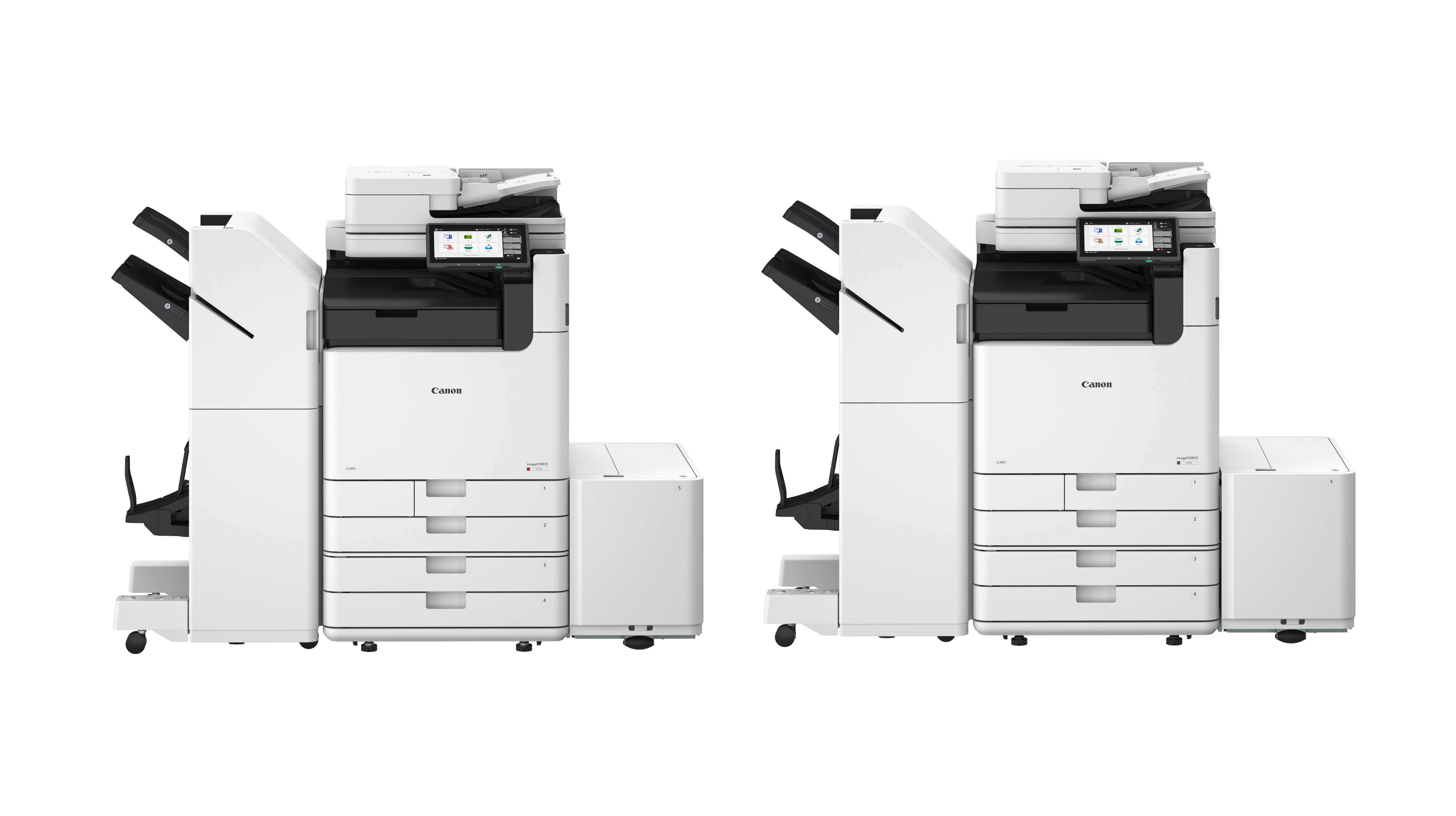 컬러 복합기 imageFORCE C5100 시리즈 (우) 흑백 복합기 imageFORCE 6100 시리즈.jpg