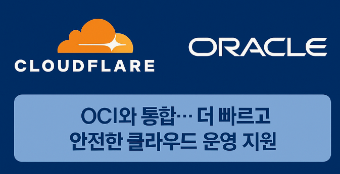 클라우드플레어, 오라클과 손잡고 AI 워크로드 가속화 및 멀티클라우드 보안 강화.PNG