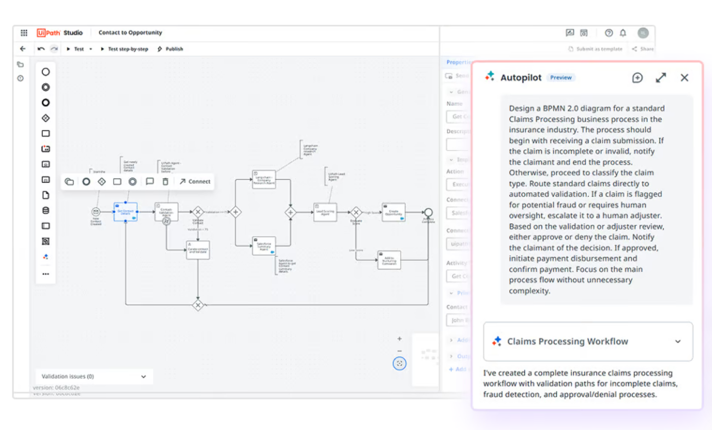유아이패스, 에이전틱 플랫폼에 마이크로소프트 애저 AI 파운드리 통합.PNG