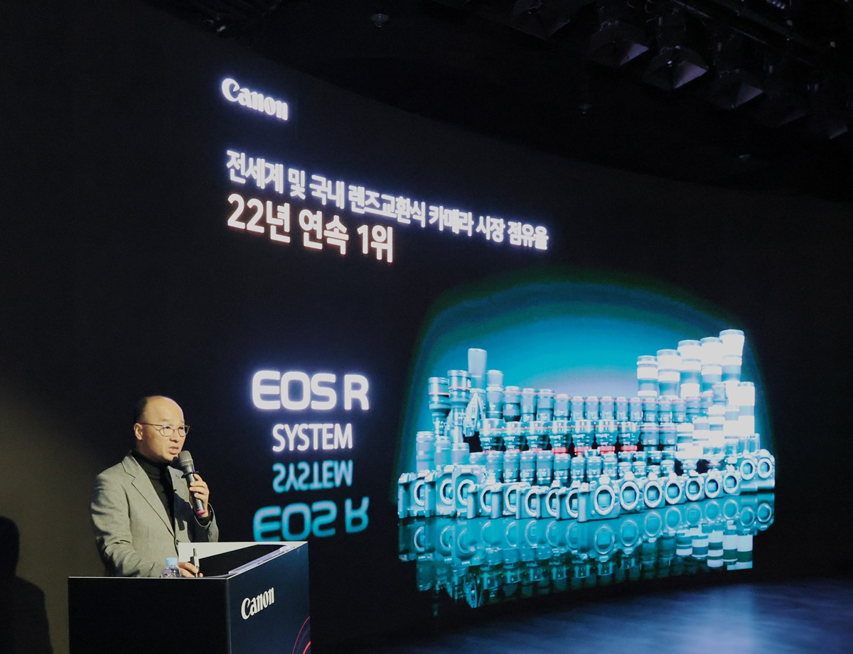 캐논코리아 신제품 발표회 현장_정병림 마케팅 부문장 (2).jpg