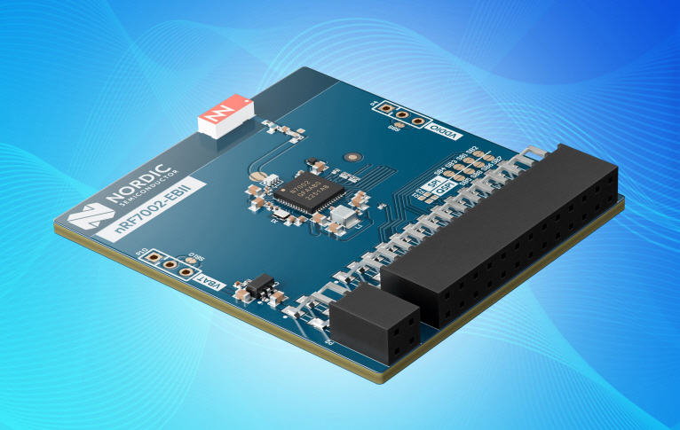 노르딕, nRF7002 EBII 출시…듀얼밴드 와이파이 6 기능으로 nRF54L IoT 개발 강화.jpg