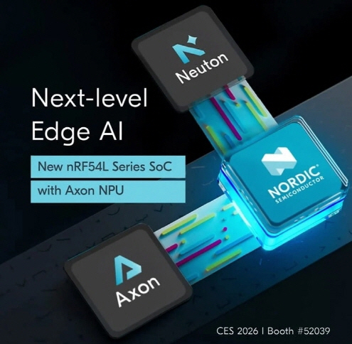 [CES 2026] 노르딕 세미컨덕터, 대규모 IoT 기기 위한 엣지 AI 구현 간소화.jpg