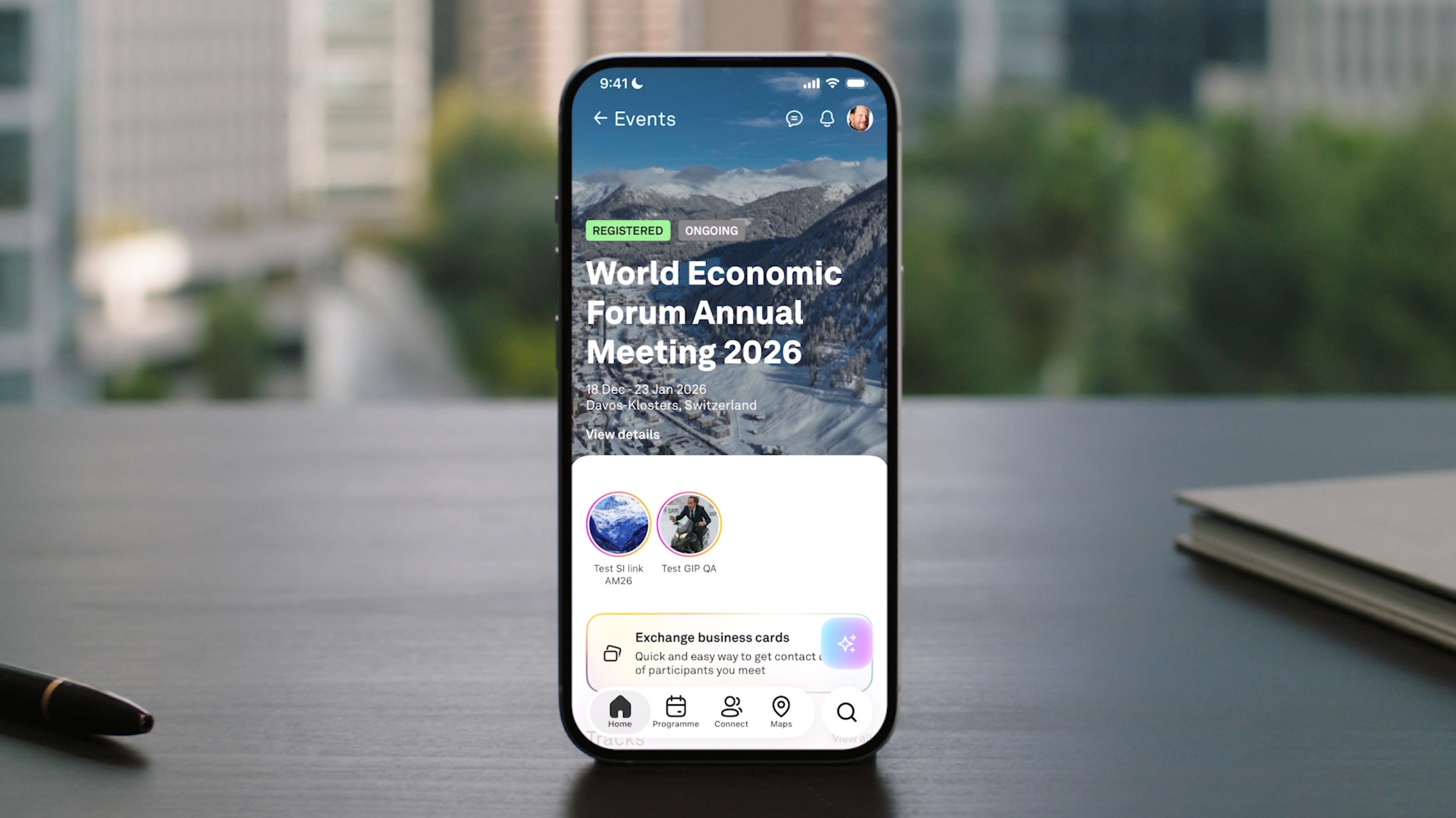 세일즈포스, WEF 2026서 AI 컨시어지 앱 ‘EVA’ 공개.jpg