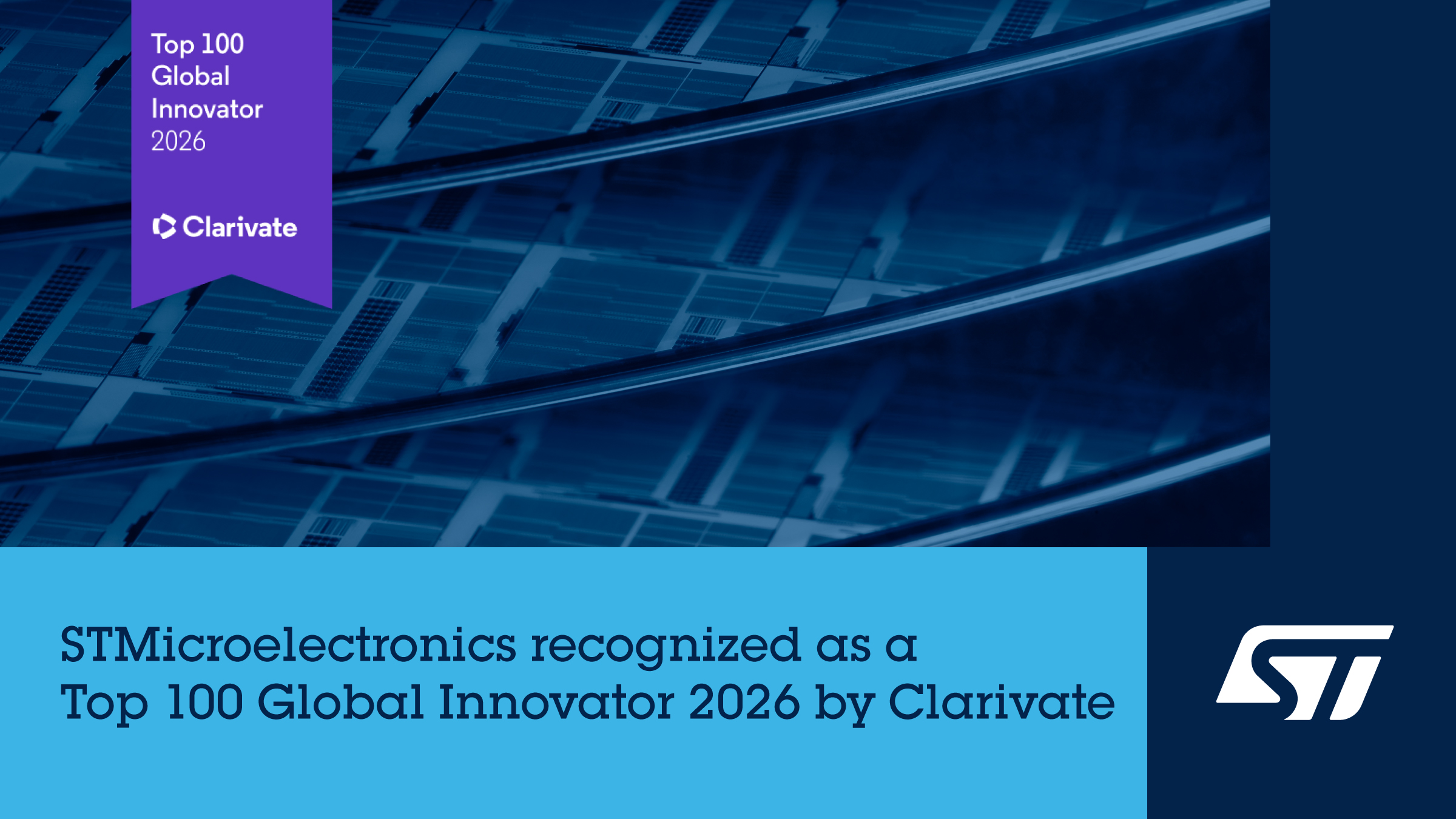 ST, 클래리베이트 ‘2026 글로벌 100대 혁신 기업’ 선정.jpg