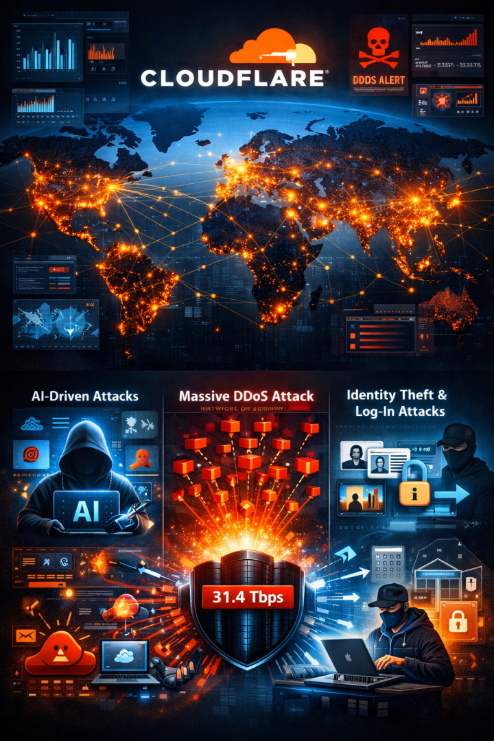 클라우드플레어, 위협 인텔리전스 보고서 공개… ‘침입보다 로그인’ 공격 확산.jpg