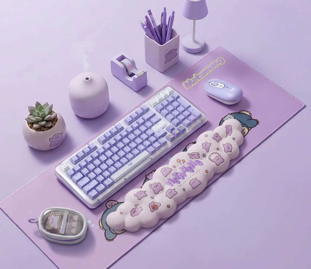 로지텍, 포켓몬 ‘메타몽’ 에디션 키보드·마우스 굿즈 출시… 한정 프로모션 진행.jpg