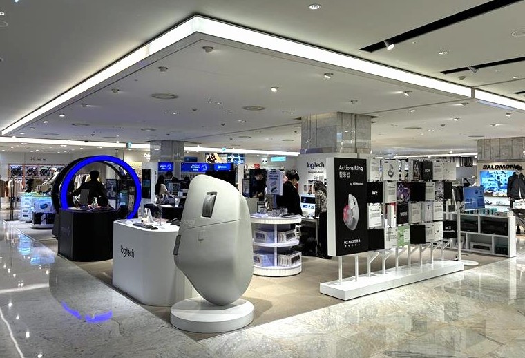 로지텍, 현대백화점 무역센터점 팝업스토어 오픈.업무·게이밍 체험 공간 운영.jpg